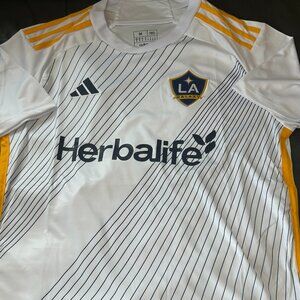 Adidas MLS LOS ANGELES GALAXY Men's JERSEY Sz M,L,XL,2XL New w tags